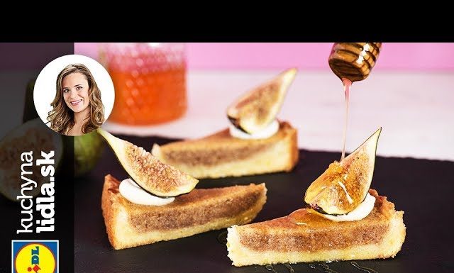 Orechový tart s medom a figami – Veronika Bušová – recepty kuchynalidla.sk