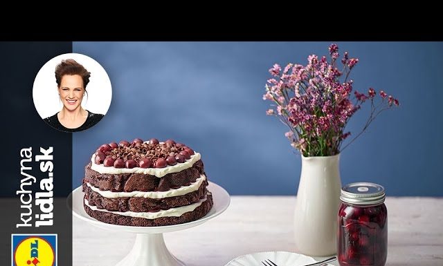 Smotanovo-višňová torta – Adriana Poláková – recepty kuchynalidla.sk
