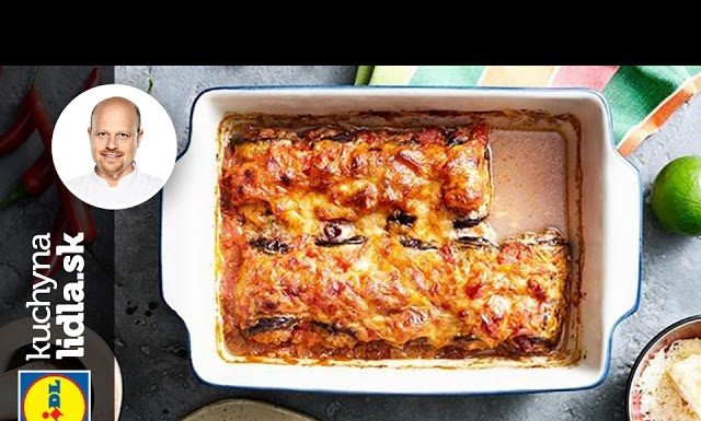 Grilovaný baklažán plnený mletým mäsom – Roman Paulus – recepty kuchynalidla.sk