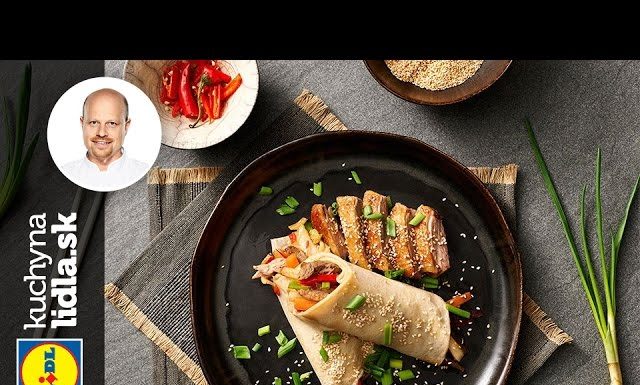 Pečená ázijská kačica v palacinke – Roman Paulus – recepty kuchynalidla.sk