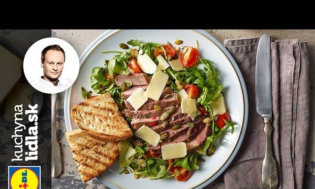 Tranšírovaný rump steak s pikantným bylinkovým maslom – Marcel Ihnačák – recepty kuchynalidla.sk