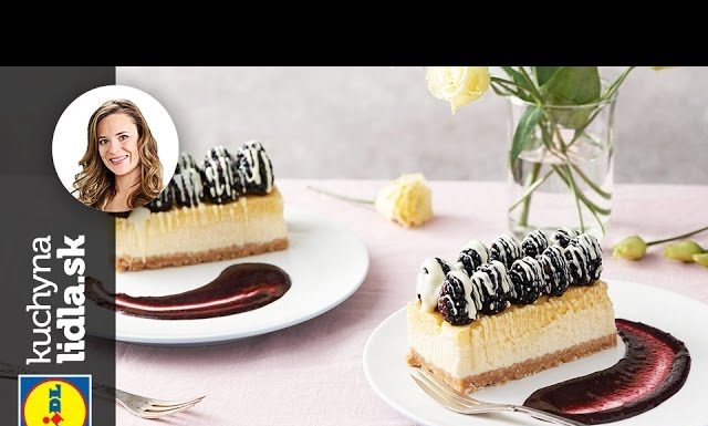 Cheesecake s tvarohom a ovocím – Veronika Bušová – recepty kuchynalidla.sk