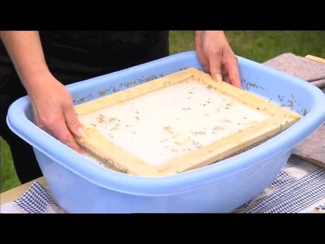 Ručný papier – Handmade paper making