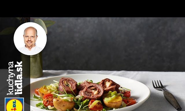Rump steak plnený pestom zo sušených paradajok – Roman Paulus – recepty kuchynalidla.sk