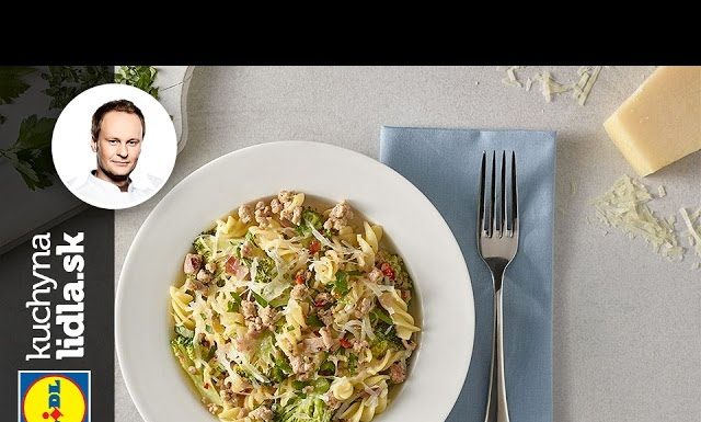 Fusilli s mletým mäsom a brokolicou – Marcel Ihnačák – recepty kuchynalidla.sk
