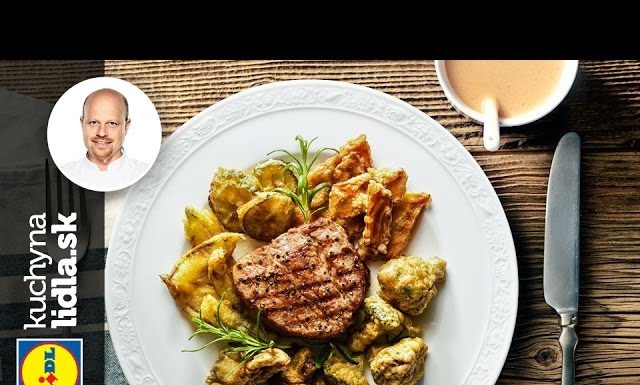 Grilovaný steak s bylinkami a zeleninou v cestíčku – Roman Paulus – recepty kuchynalidla.sk