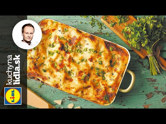 Lasagne s mletým mäsom a orechami – Marcel Ihnačák – recepty kuchynalidla.sk