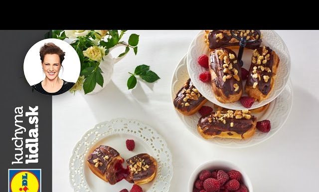 Éclairs s parížskym krémom – Adriana Poláková – recepty kuchynalidla.sk
