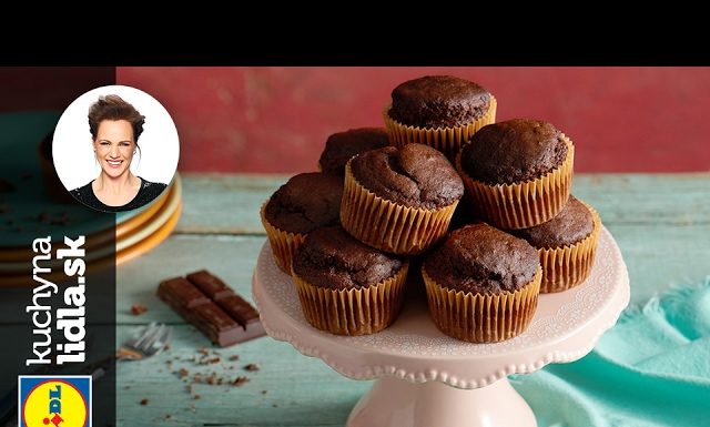 Čokoládové muffiny – Adriana Poláková – recepty kuchynalidla.sk
