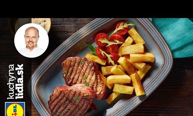 Striploin steak s domácimi hranolčekmi – Roman Paulus – recepty kuchynalidla.sk