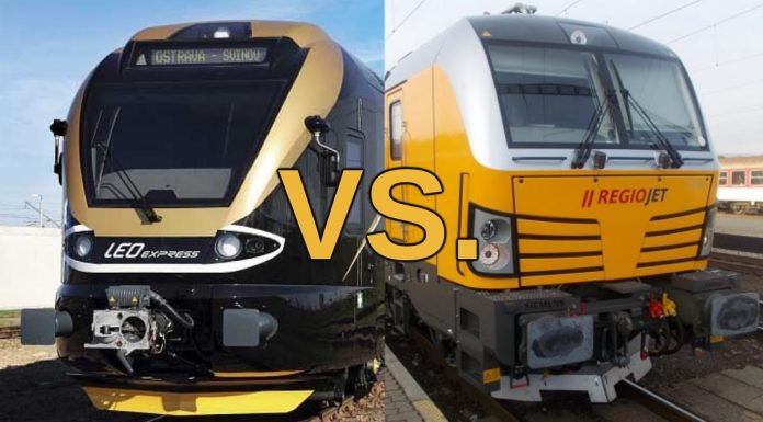 Hospodárstvo Regiojet vs. LEO Express