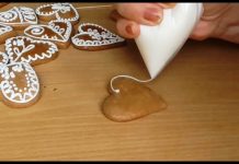 Sneh na zdobenie medovníkov