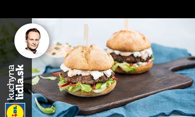 Hamburger s kozím syrom – Marcel Ihnačák – recepty kuchynalidla.sk