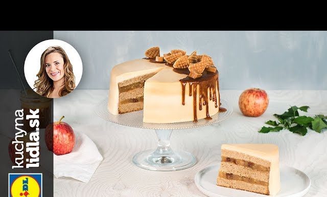 Jablková torta s karamelovým krémom – Veronika Bušová – recepty kuchynalidla.sk