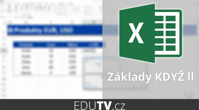Základy funkce KDYŽ II | EduTV