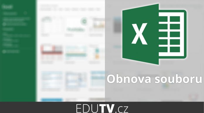 Obnova neuloženého souboru v Office | EduTV