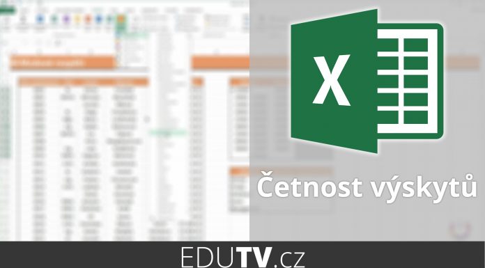 Jak na funkci Četnosti v Excelu? | EduTV