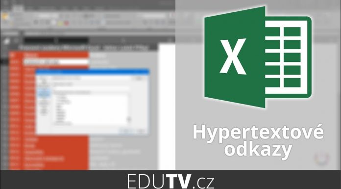 Jak na hypertextové odkazy v Excelu? | EduTV