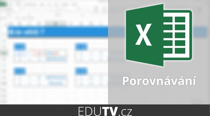 Porovnání hodnot v Excelu