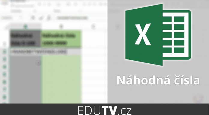 Generování náhodných čísel v Excelu | EduTV