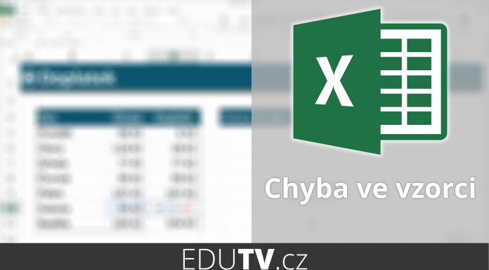 Absolutní a relativní adresy v Excelu