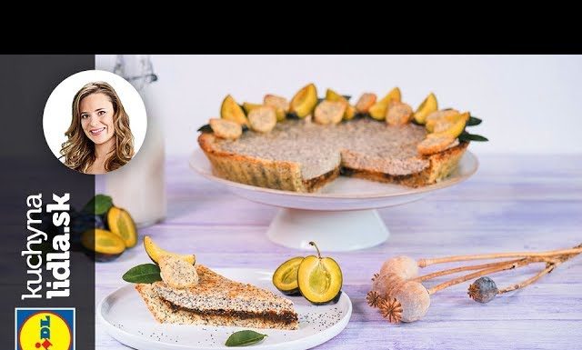 Makový koláč so slivkami a tvarohom – Veronika Bušová – recepty kuchynalidla.sk