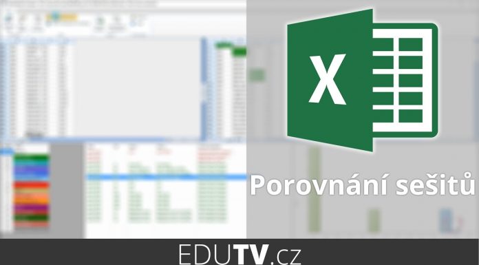 Porovnání sešitů v Excelu | EduTV