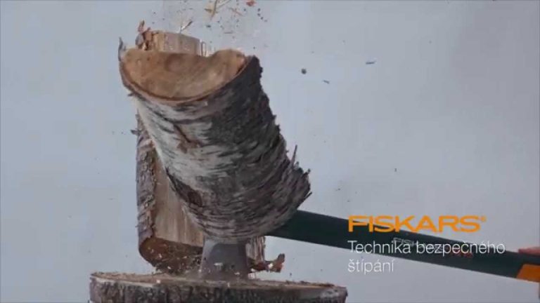 Ako správne štiepať drevo