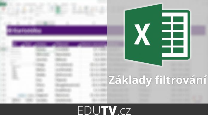 Základy filtrování v Excelu | EduTV