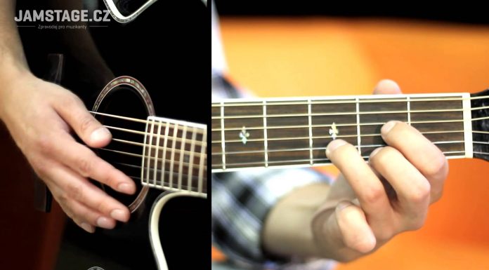Začíname s akustickou gitarou – fingerstyle 2 – 3.diel (Panenka)