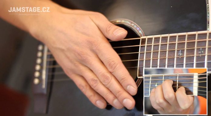 Začíname s akustickou gitarou – Hra prstami (fingerstyle) – 2.diel
