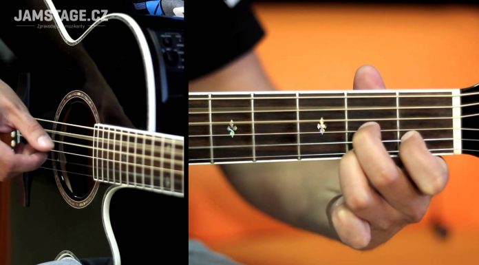 Začíname s akustickou gitarou – fingerstyle 2 – 2.diel (Náhrobní kámen)