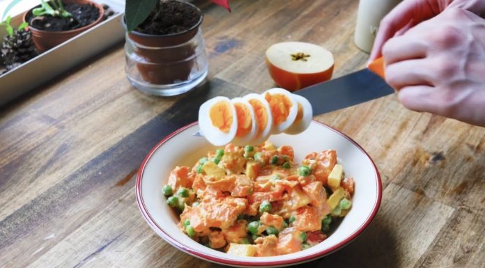 Recept – Zemiakový fit šalát s domácou majonézou