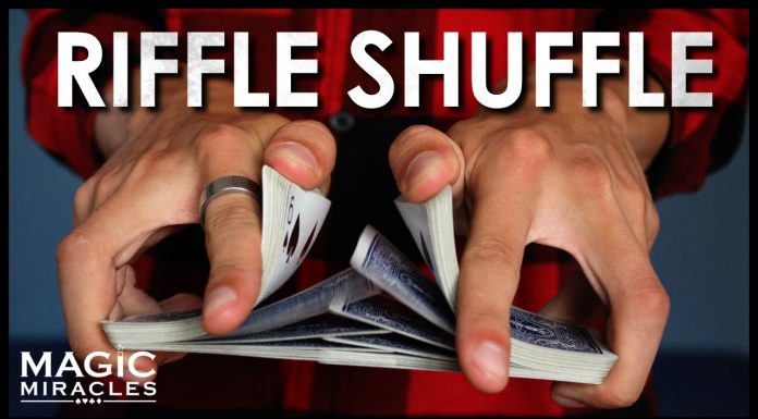 Riffle Shuffle // Návod na najlepšie miešanie kariet
