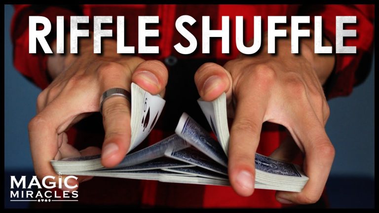Riffle Shuffle // Návod na najlepšie miešanie kariet