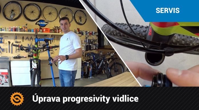 Úprava progresivity vidlice