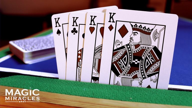 Štyria Králi // Návod na jednoduché kúzlo s kartami