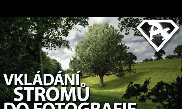 VKLÁDÁNÍ STROMŮ DO FOTOGRAFIE vo Photoshope