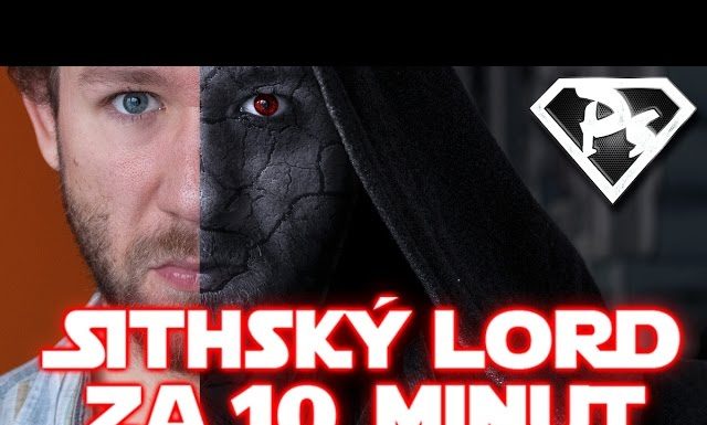 STAR WARS: SITHSKÝM LORDEM ZA 10 MINUT vo Photoshope