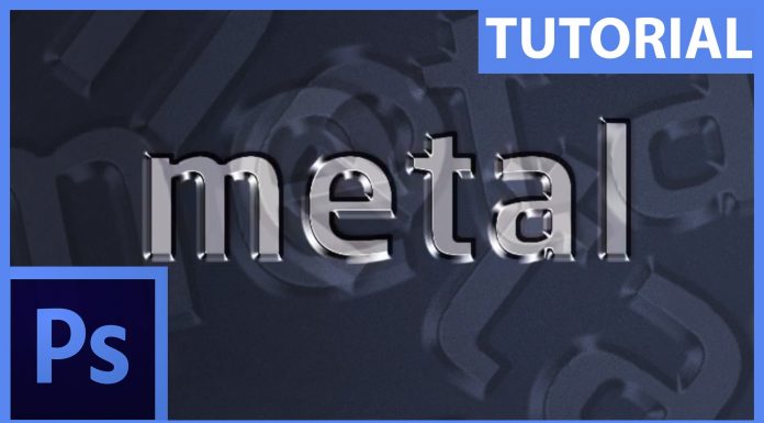 Jak vytvořit reálný kovový efekt – Photoshop CZ tutorial
