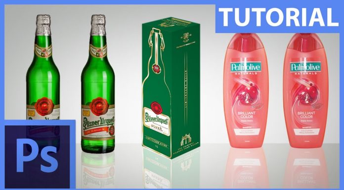 Vytvoření zrcadlení u objektů různé perspektivy – Photoshop CZ tutorial