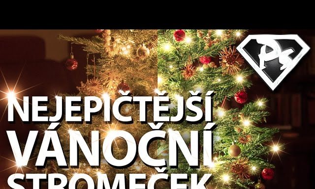 NEJEPIČTĚJŠÍ VÁNOČNÍ STROMEČEK vo Photoshope