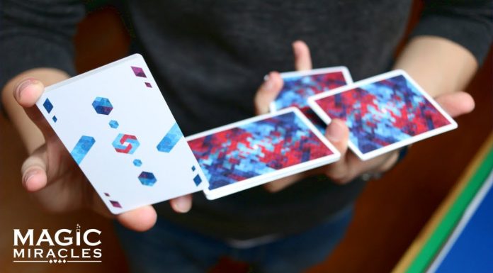 Kartový flourish ZOEY // Cardistry návod