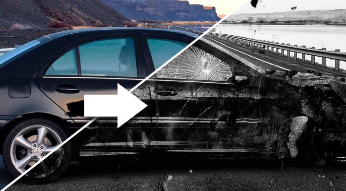 SPEED ART PHOTO MANIPULATION – CAR DESTRUCTION vo Photoshope