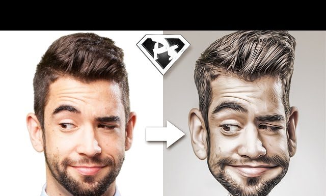 JAK VYTVOŘIT KARIKATURU vo Photoshope