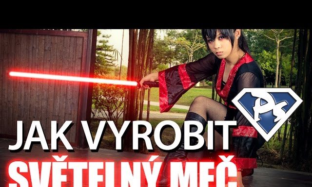 STAR WARS: JAK VYROBIT SVĚTELNÝ MEČ vo Photoshope