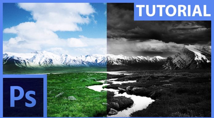 Jak udělat z barevné fotky černobílou konstrastní fotografii – Photoshop CZ tutorial