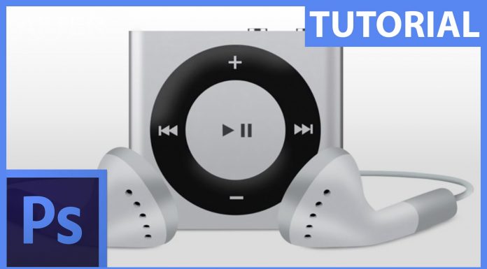 Drawing iPod Shuffle in Photoshop – Timelapse