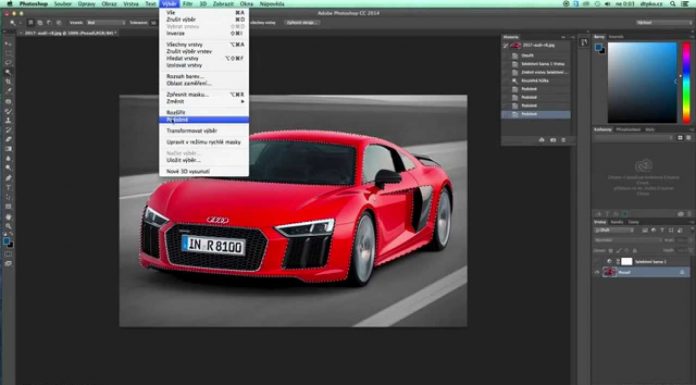 Tři možnosti jak rychle změnit barvu objektu – Photoshop CZ tutorial