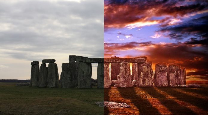 STONEHENGE – SUPER KÝČ vo Photoshope